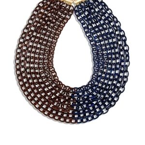 Chico's Black Label multi strand necklace